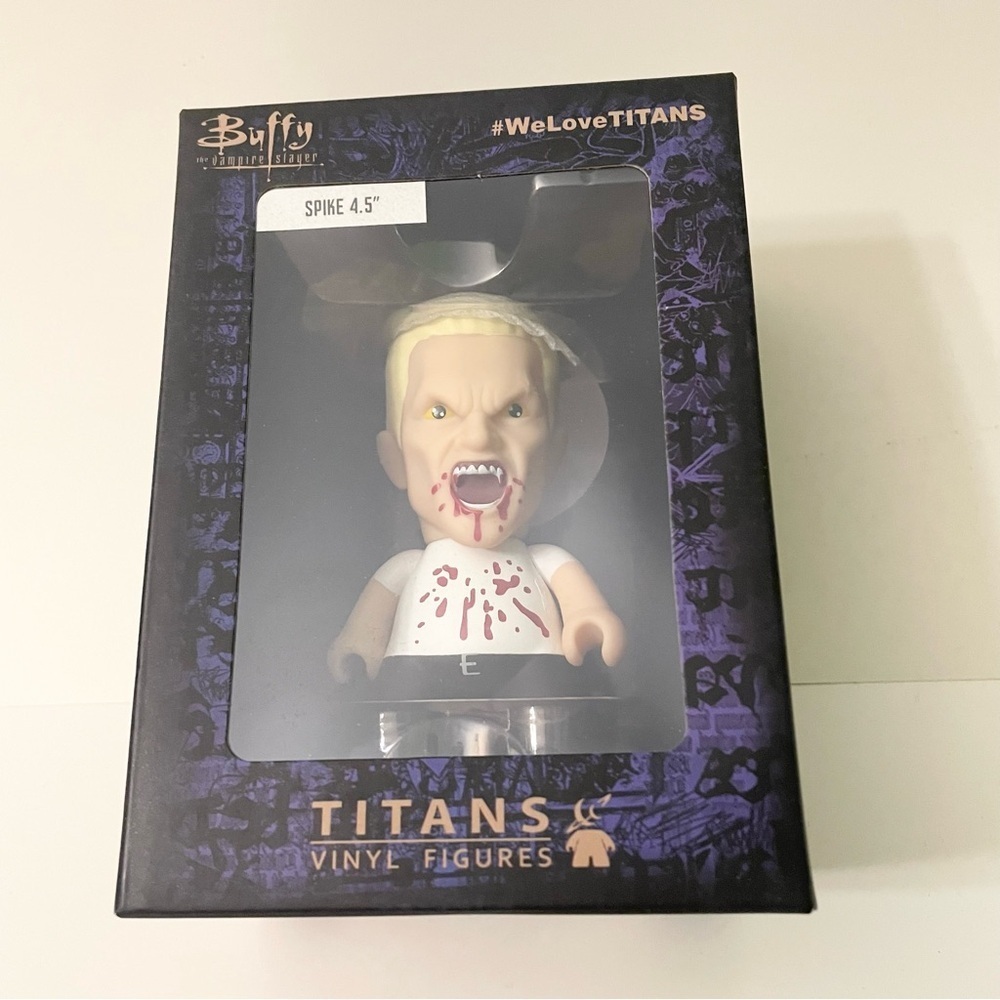 2015 Spike Buffy The Vampire Slayer Titans 4.5 Inch Vinyl Figure Horror Block